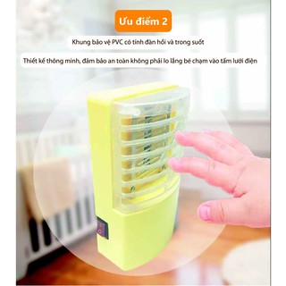 Đèn bắt muỗi diệt côn trùng mini UV LED Nexis