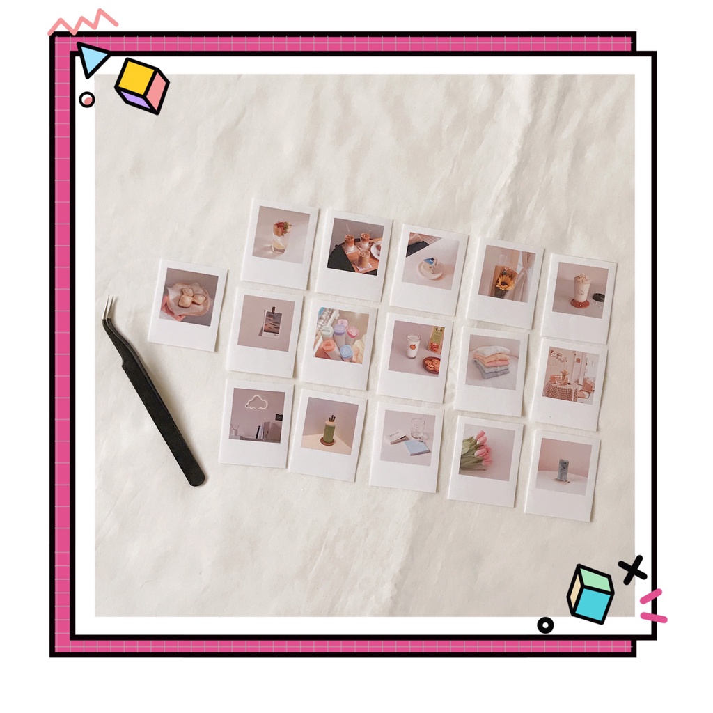 Sticker Polaroid Korean Style (3) | Bullet Journal
