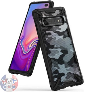 Ốp lưng chống sốc Ringke Fusion X Camo S10 Plus S10 chính hãng - Hàng Nhập Khẩu