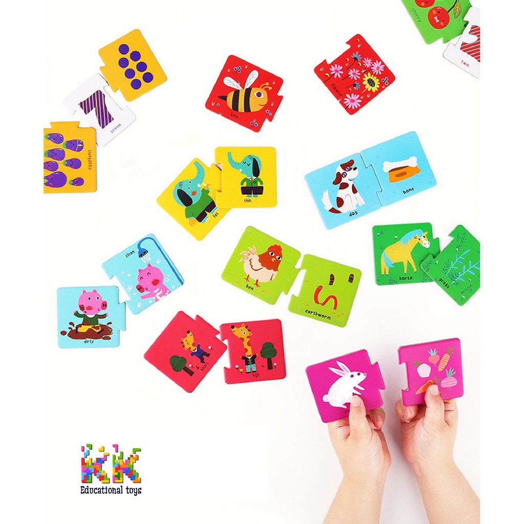 Đồ chơi phát triển trí tuệ: Bộ xếp hình theo chủ đề - First Puzzle – Joan Miro - KK store