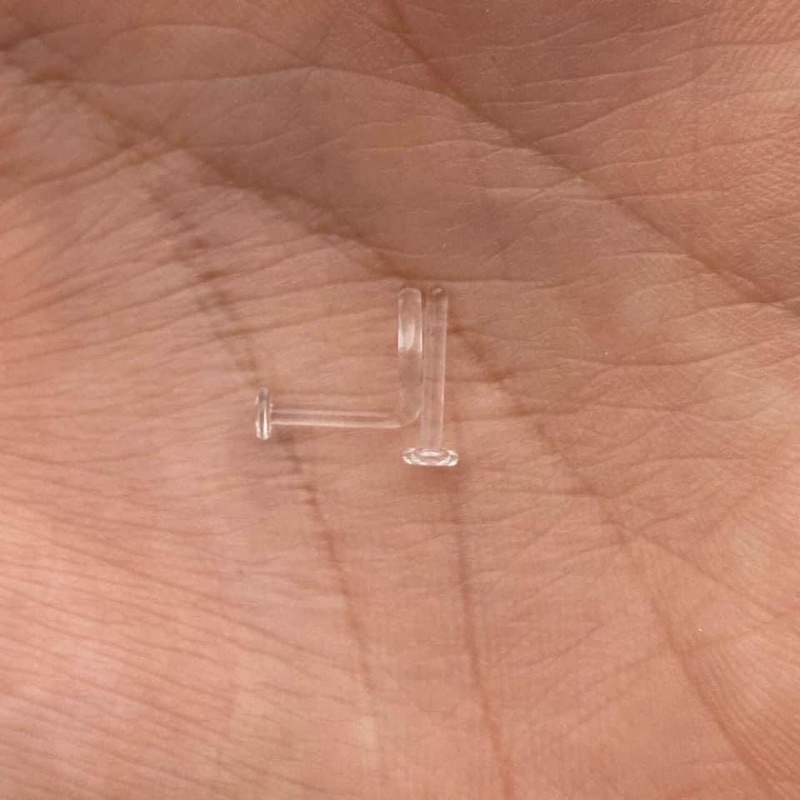 Khuyên Mũi Thuỷ Tinh Trong Suốt - Khuyên Mũi Trong BBO.STORE