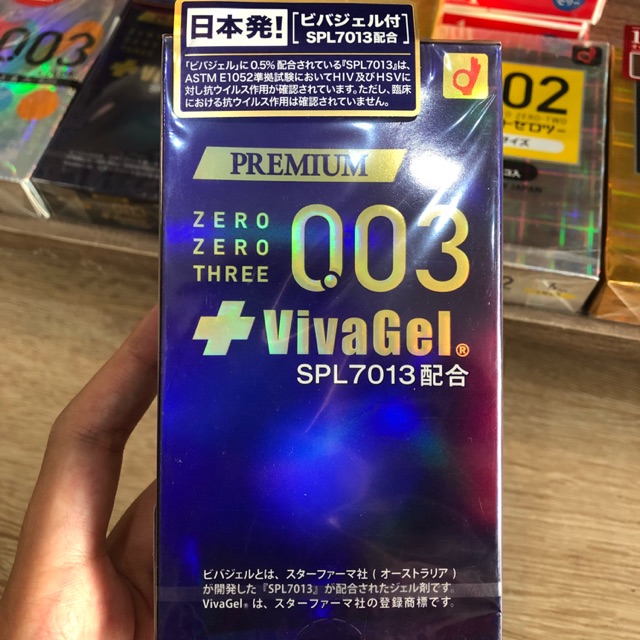Bao cao su 003 + vivagel