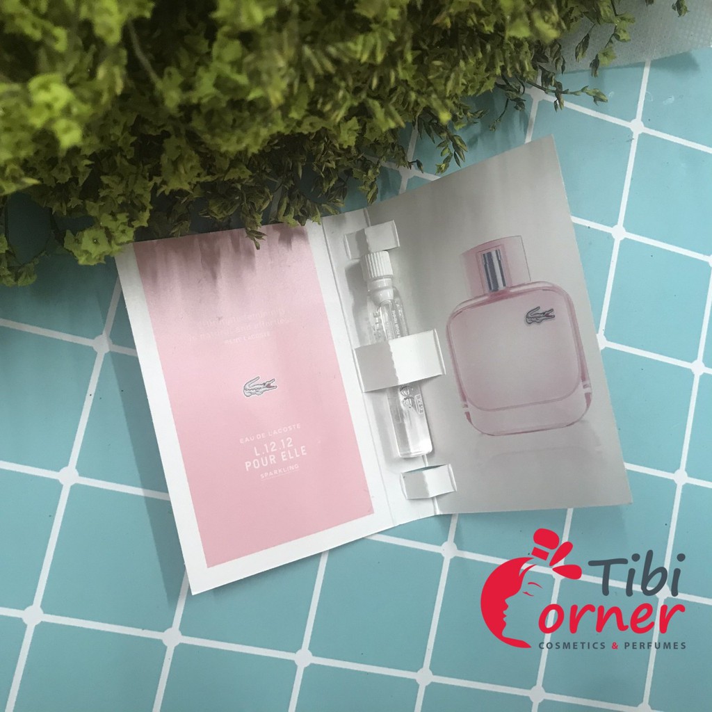 [Vial]Nước Hoa Nữ Chính Hãng Lacoste L.12.12 Pour Elle Sparkling EDT 1.5ml | BigBuy360 - bigbuy360.vn