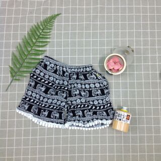 Quần short lanh thổ cẩm mẫu 1