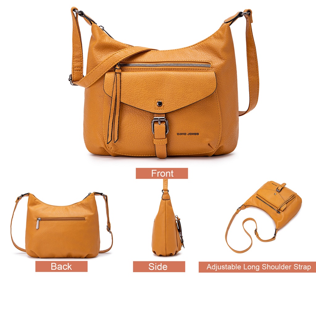 Túi đeo chéo David Jones Paris thiết kế thời trang đa năng