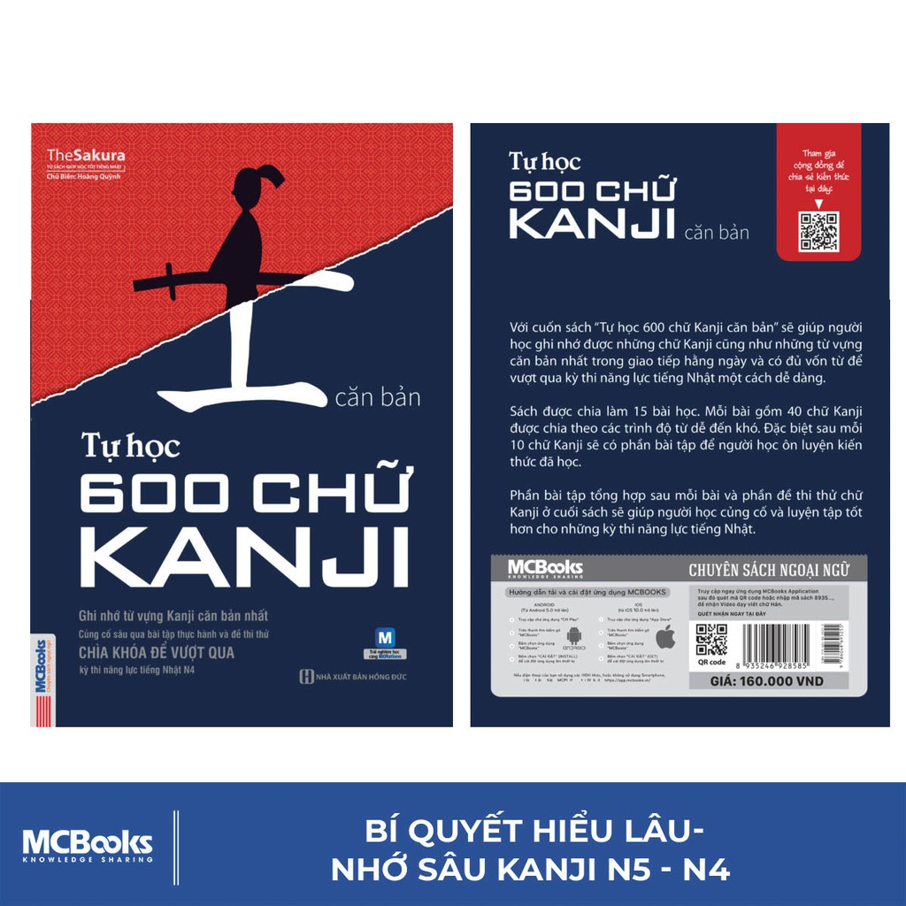 Sách - Tự Học 600 Chữ Kanji Căn Bản - Cho Người Học Cơ Bản