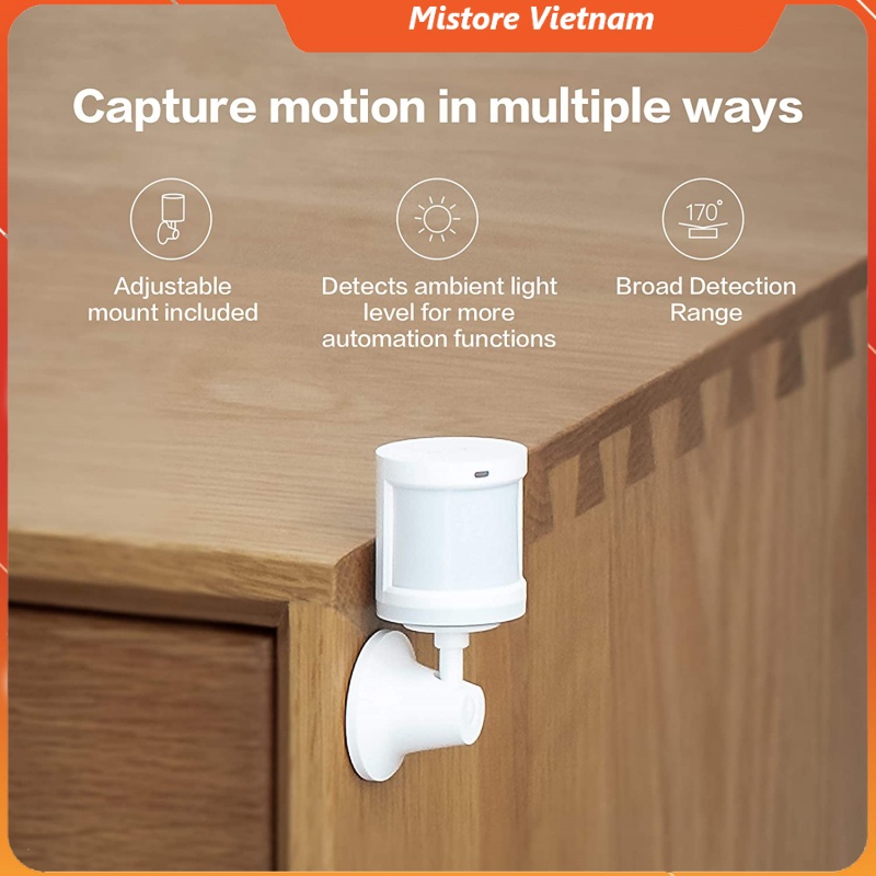 Cảm Biến Chuyển Động thông minh Xiaomi Aqara RTCGQ11LM hỗ trợ Apple HomeKit