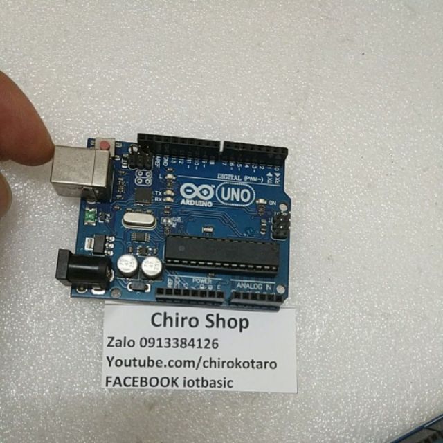 Board Arduino UNO R3 kèm cáp USB