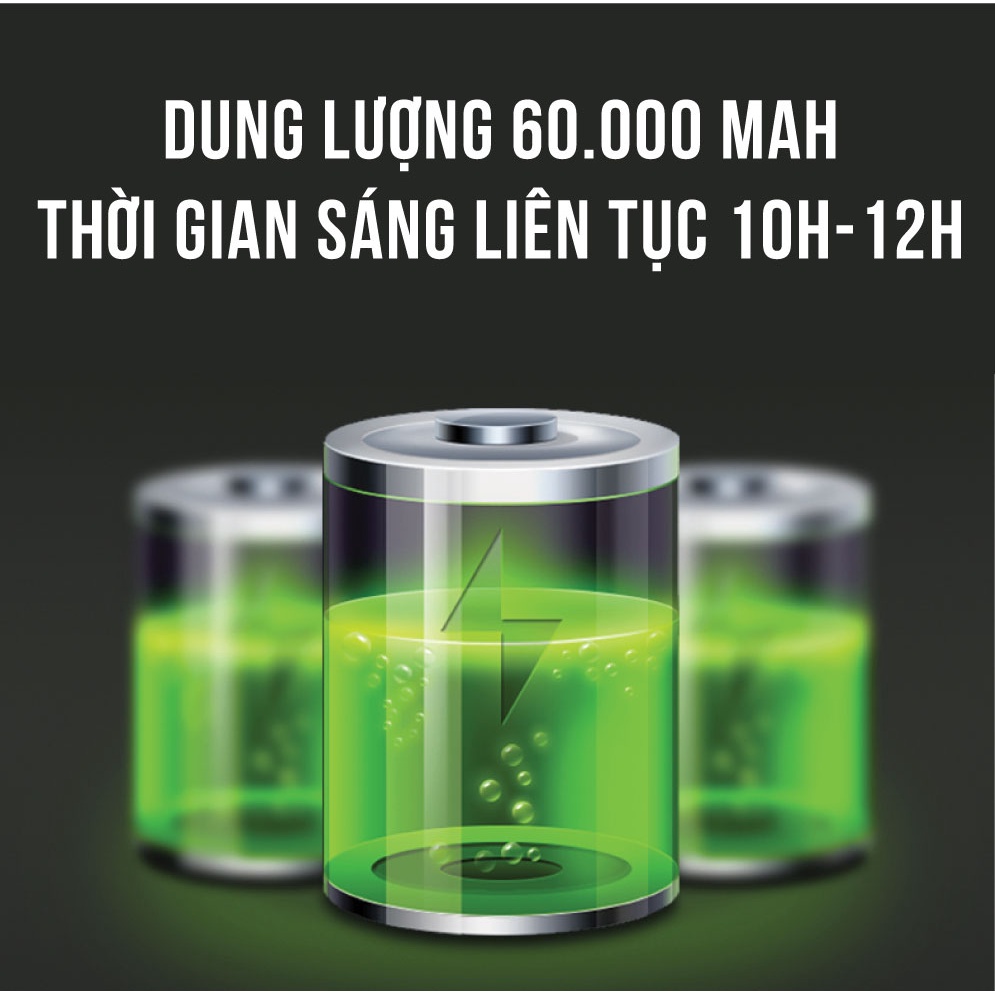 Đèn năng lượng mặt trời 500W, Tấm pin năng lượng mặt trời công suất lớn, Bảo hành 2 năm tiêu chuẩn chống nước IP67