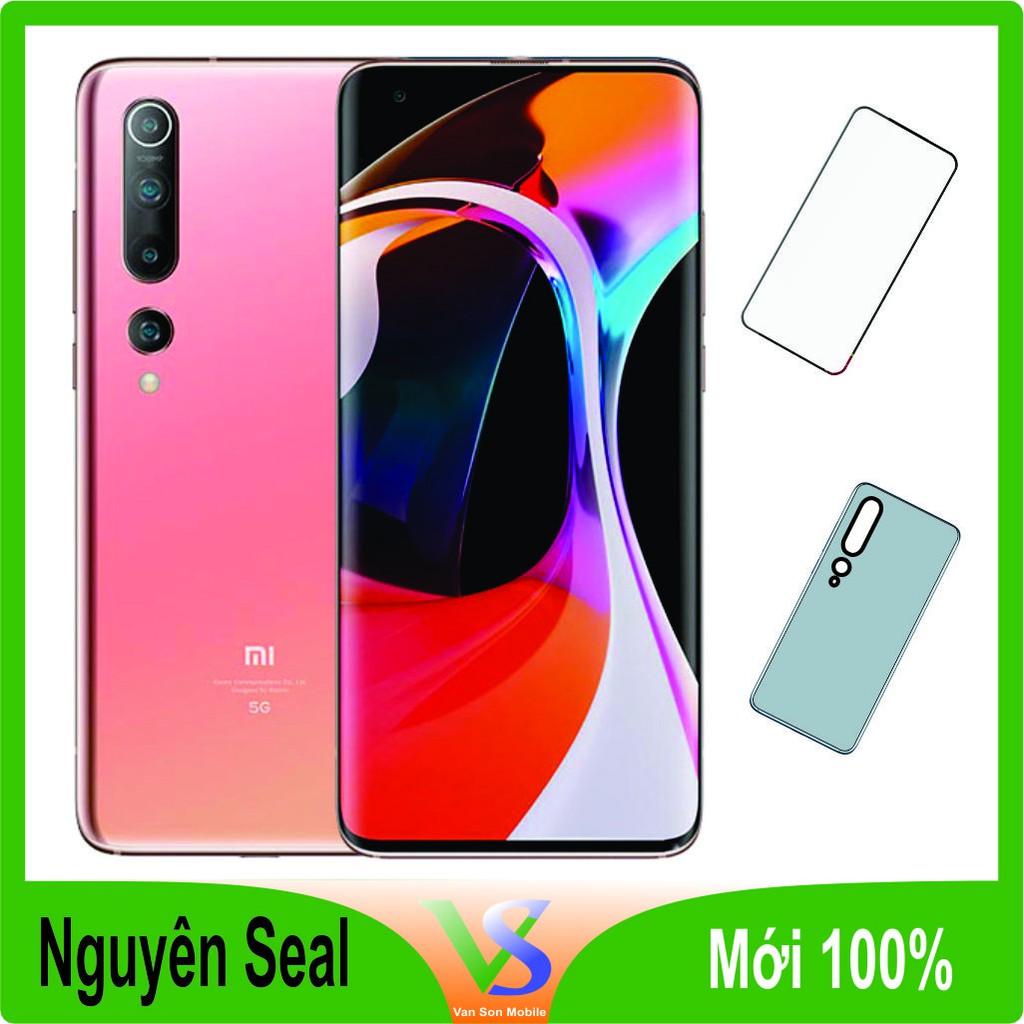 Điện thoại Xiaomi Mi 10 5G 256GB RAM 12GB + Dán PPF - Hàng nhập khẩu
