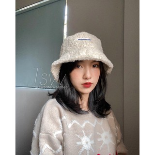 Mũ bucket lông cừu