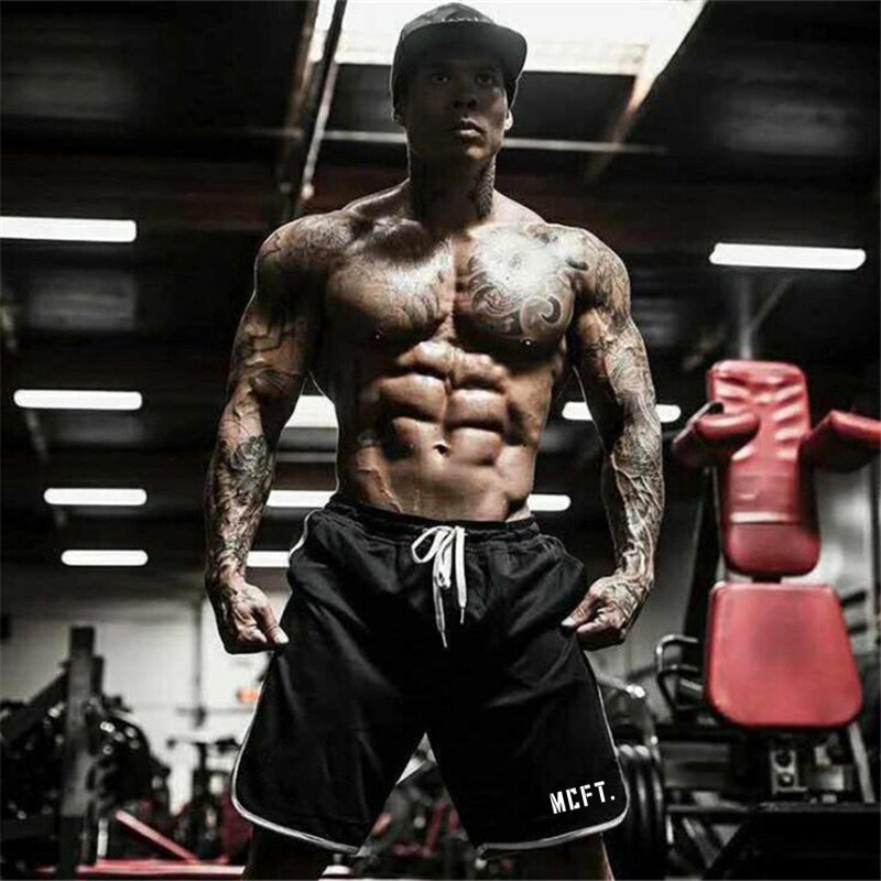 Quần Short Thể Thao Phối Lưới Thoáng Khí Thời Trang Cho Nam