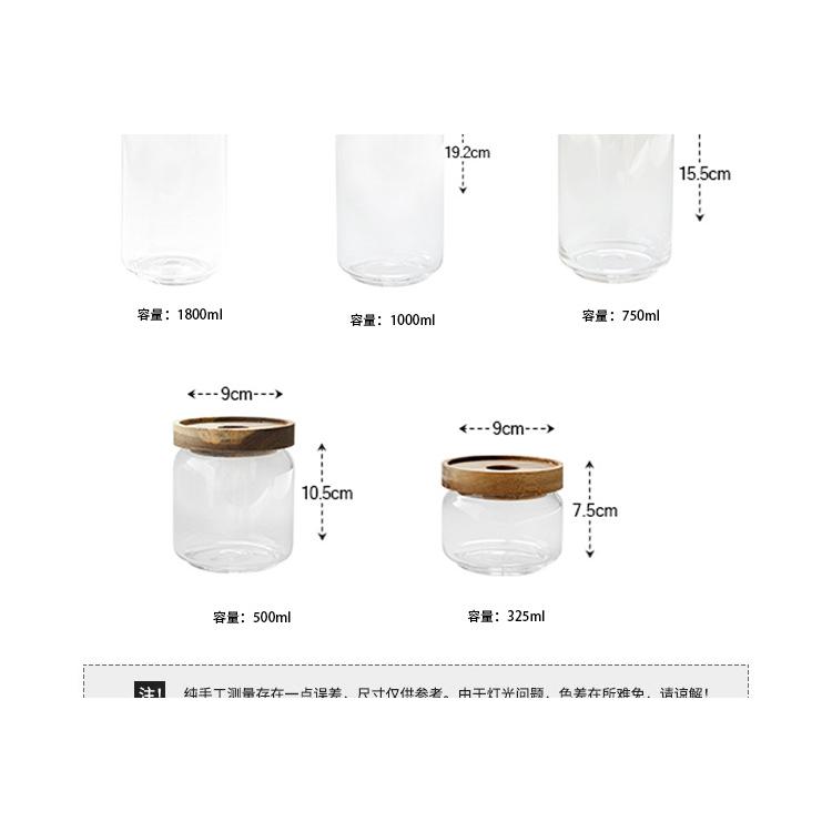 Lọ Thủy Tinh Đựng Hạt Cà Phê