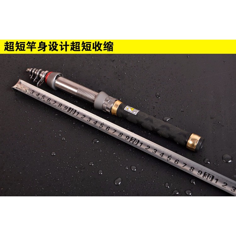 Cần Câu Cá Mini 1.3-2.4M 8-12 Đoạn Bằng Sợi carbon Chất Lượng Cao