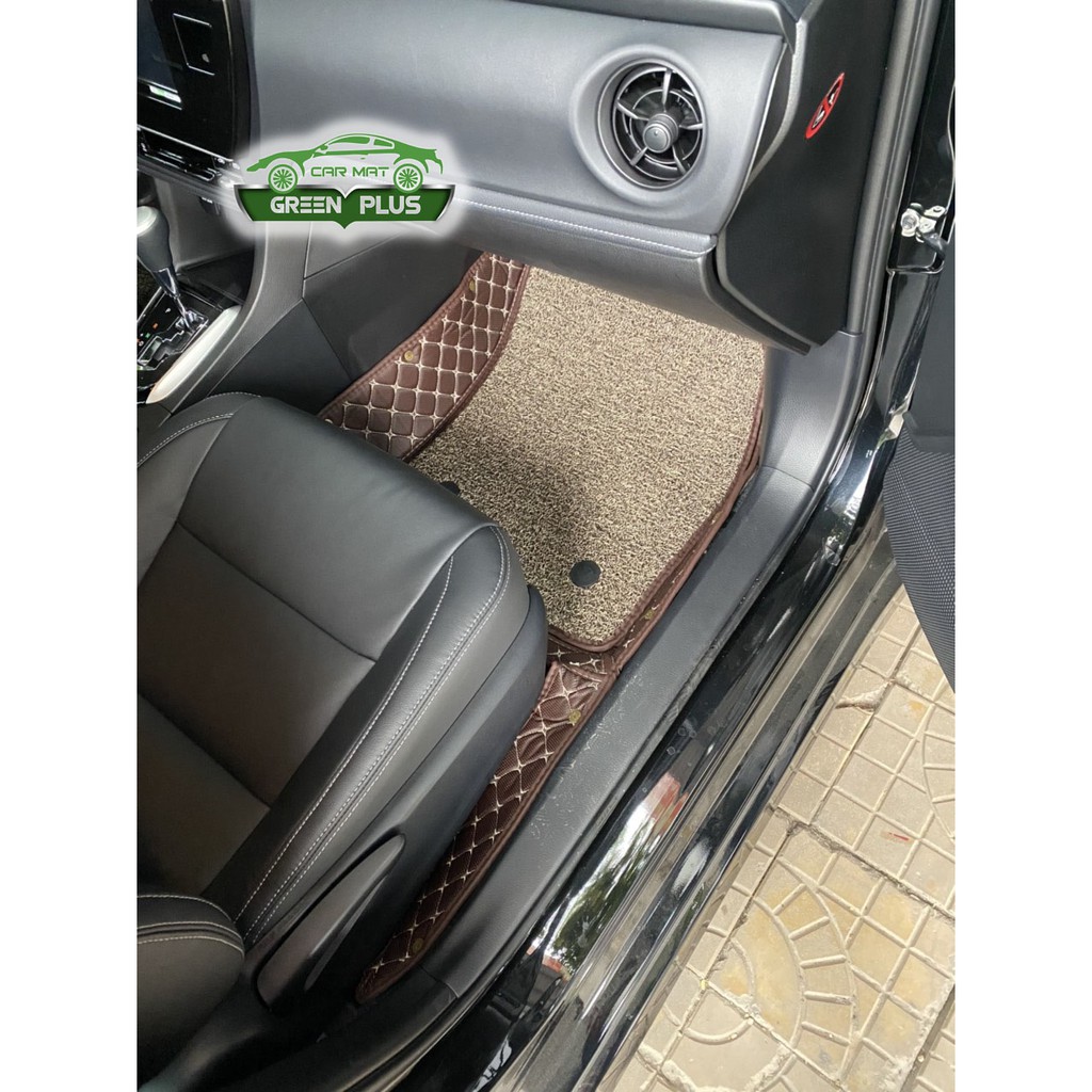 Thảm lót sàn ô tô 6D Toyota Altis 2019-2020 chống nước, không mùi, phủ kín 90% sàn xe