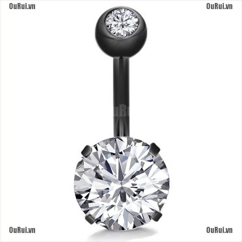 Khuyên Rốn Đính Đá Cao Cấp Hợp Thời Trang