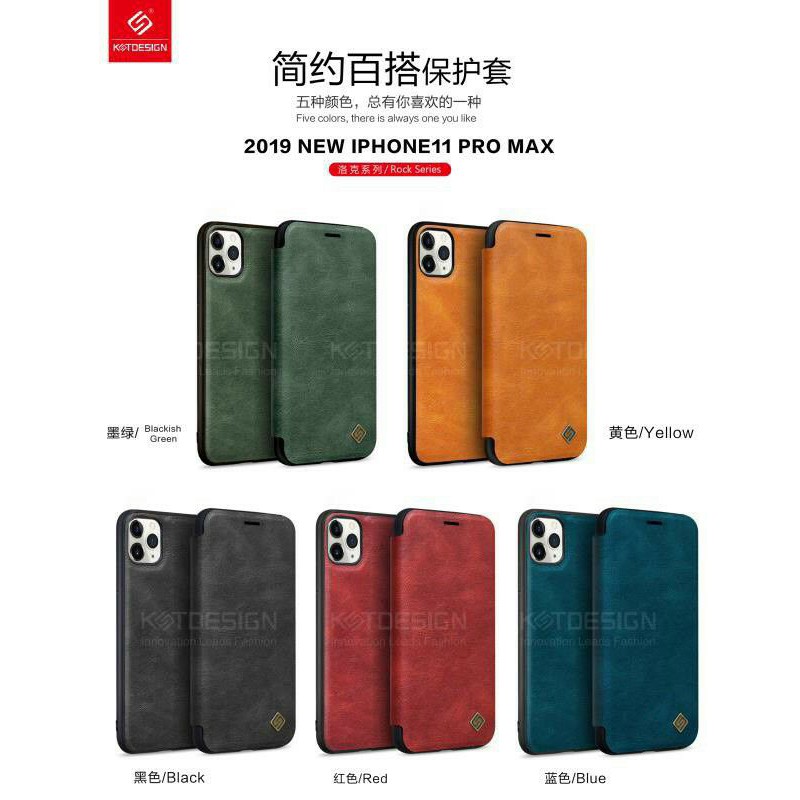 Bao da KST Desing cho iPhone 7 Plus/ 8 Plus/ X/ XS/ XS Max/ 11/ 11 Pro/ 11 Pro Max có ngăn để thẻ chính hãng