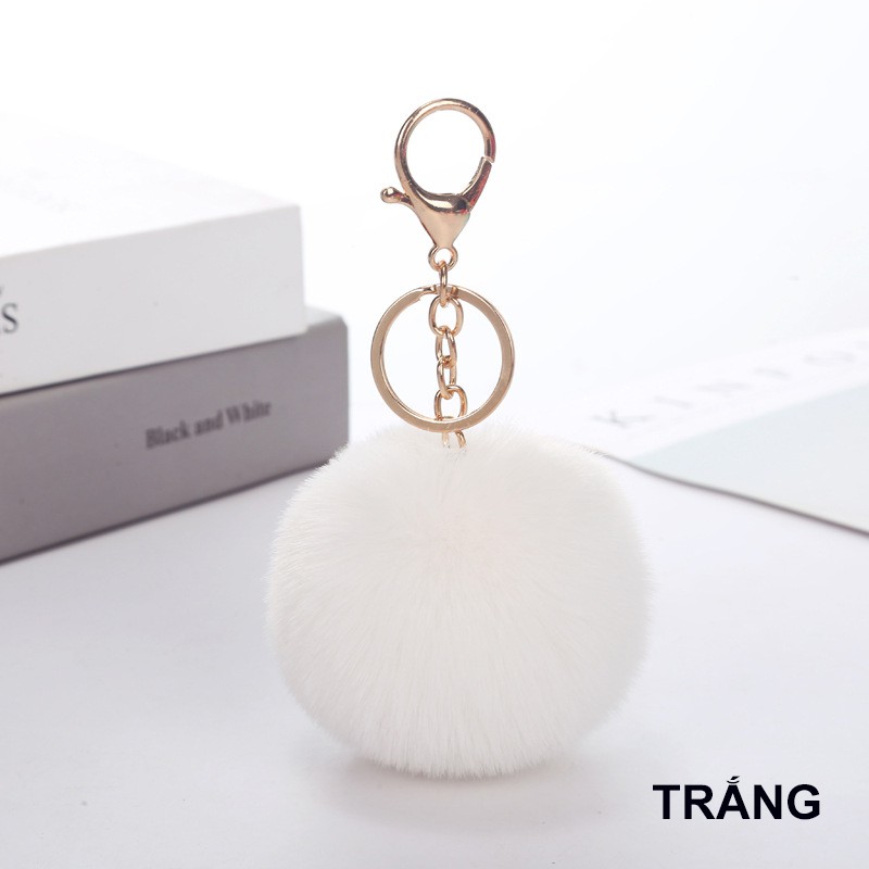 Móc Khoá Cute - Móc Khóa Bông Siêu Xinh Siêu Dễ Thương Treo Cặp, Túi Xách, Điện Thoại Cho Bạn Gái