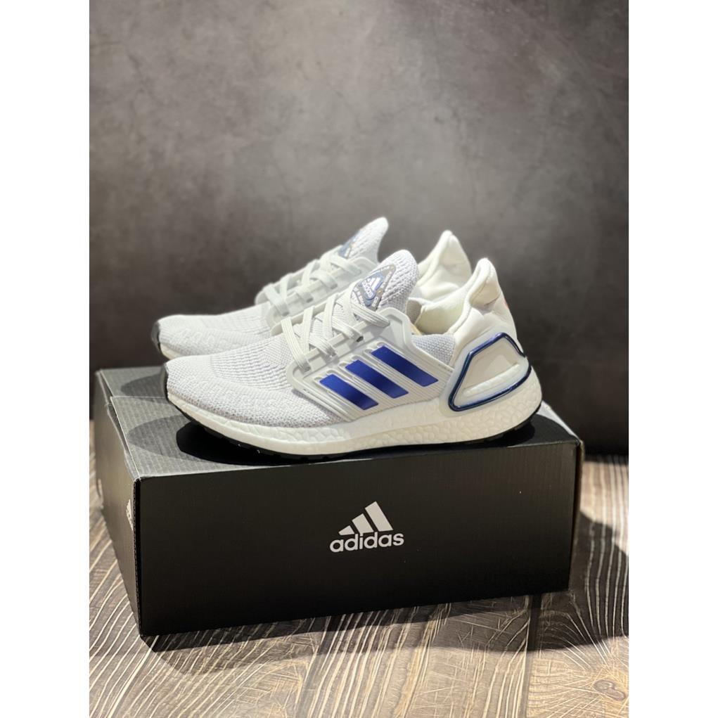 Giày thể thao ULTRA BOOST 2021 grey Xám gót tím đế đen Ultra boost UB 6.0