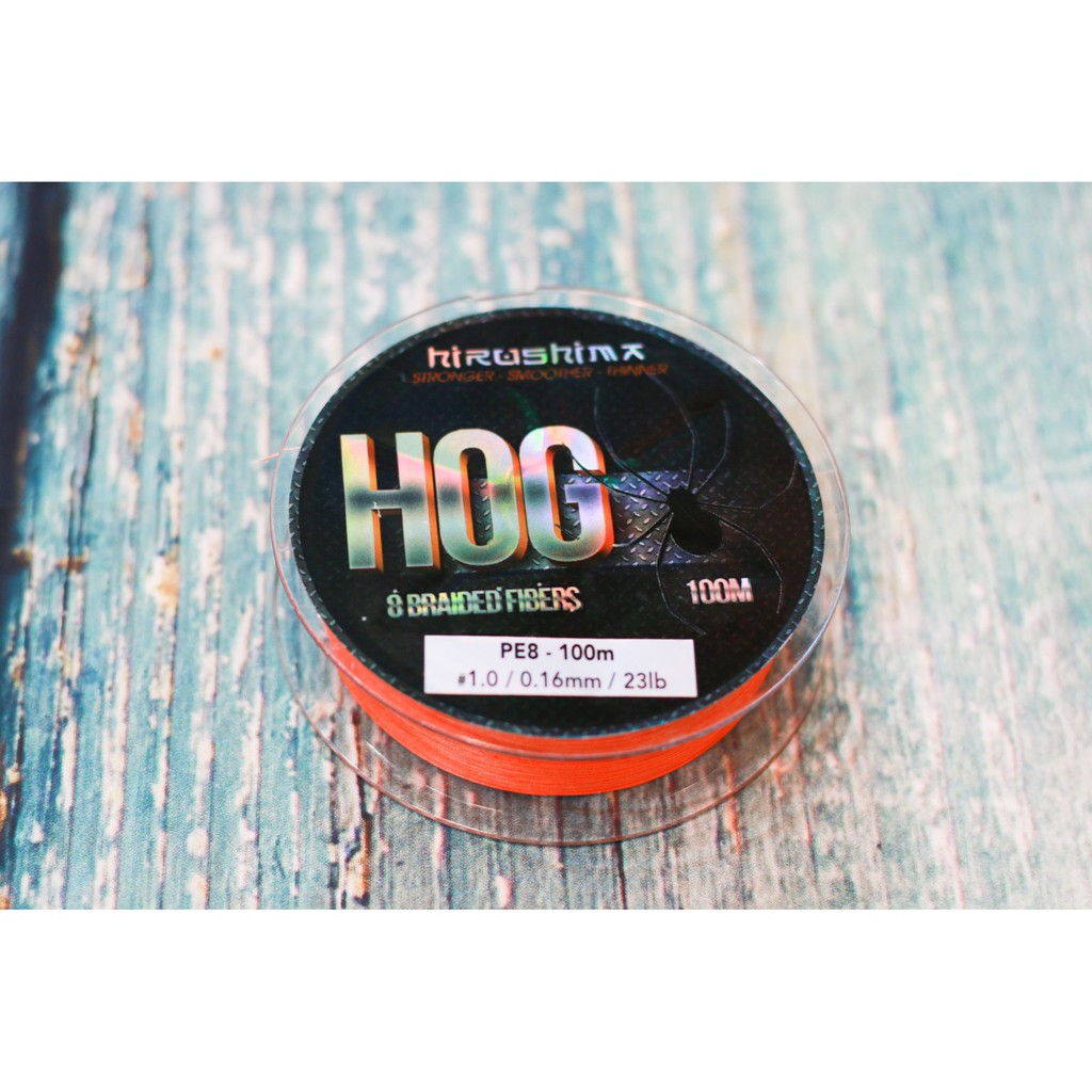 Dây pe Hog OR câu cá siêu bền chính hãng Hirushima HKN Fishing