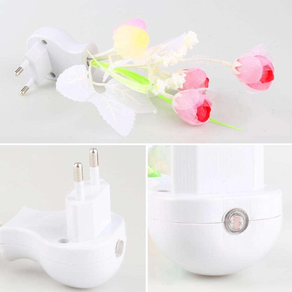 Đèn ngủ LED hình cây nấm và bông hoa độc đáo