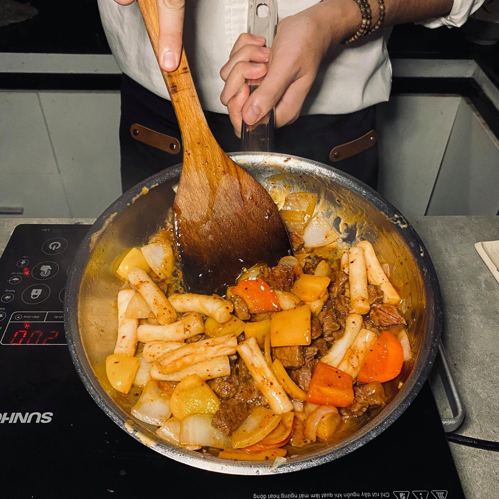 Bánh Gạo Hàn Quốc Cay; Tokbokki Nhân Phô Mai, Tokbokki Kèm Sốt, Bột Phô Mai 🍲Giao HỎA TỐC nội thành Hà Nội🍲 Bánh Gạo Cay