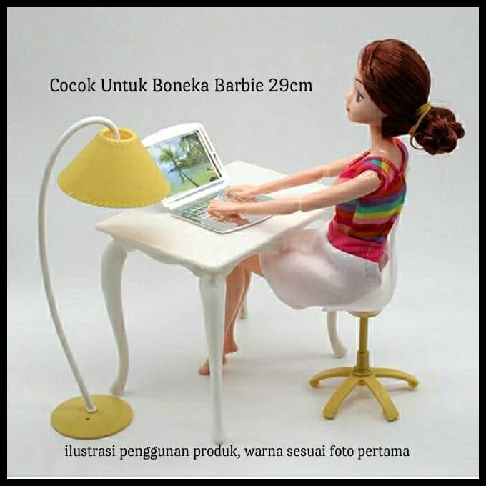 Bàn Laptop đồ chơi búp bê barbie kiểu mới