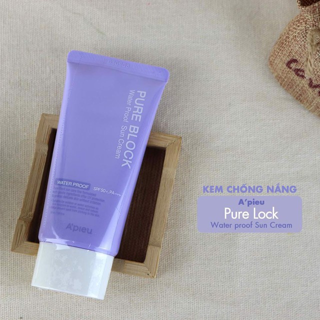 Kem chống nắng A'pieu Pure Block Water Proof Sun Cream