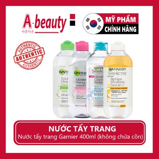 Nước tẩy trang Garnier Micellar Cleansing Water Garnier Nga 400ml - ABEAUTY
