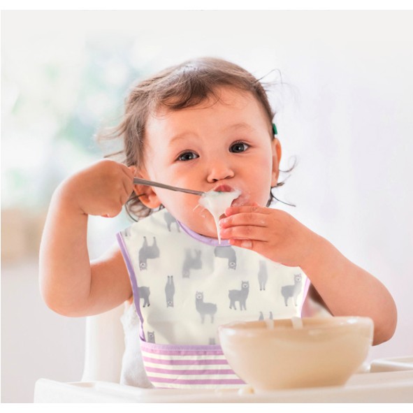 Yếm ăn dặm xuất nhật cho bé, yếm máng chống thấm - Tạp hóa mint