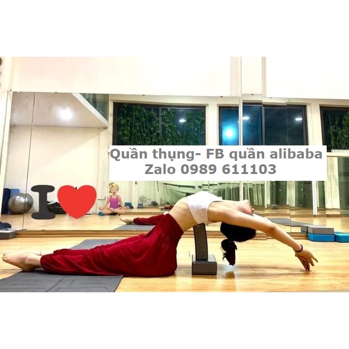 🌻 Quần đáy thụng Alibaba Yoga Zumba Belly dance