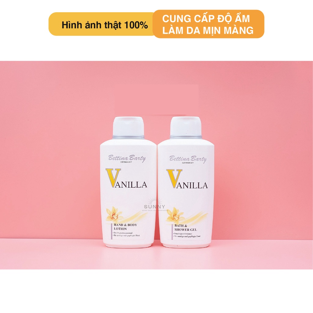 Dưỡng thể Vanilla Hand And Body Lotion của Betbetina Barty hương Vani, thơm như hương nước hoa