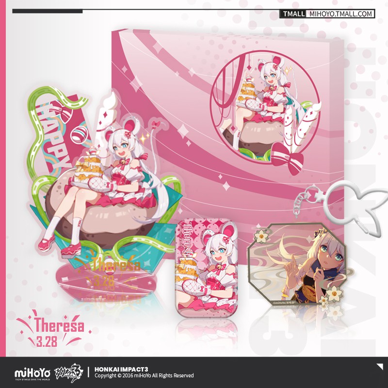 [miHoYo Official x HI3VNSHOP] Hộp quà sinh nhật Theresa Apocalypse 2021 Honkai Impact 3