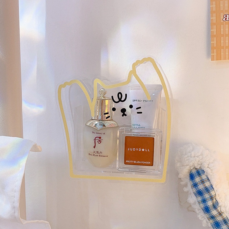 Hộp đựng bút gắn tường bằng acrylic thiết kế dễ thương sáng tạo