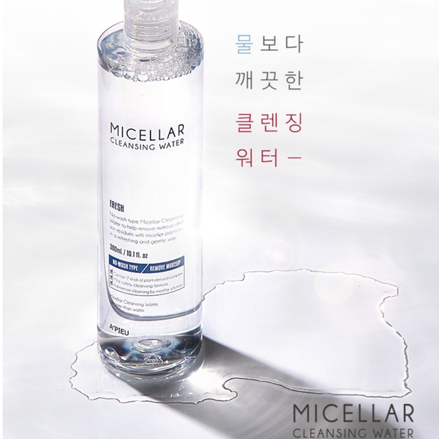 NƯỚC TẨY TRANG APIEU MICELLAR CLEANSING WATER – FRESH 330ml