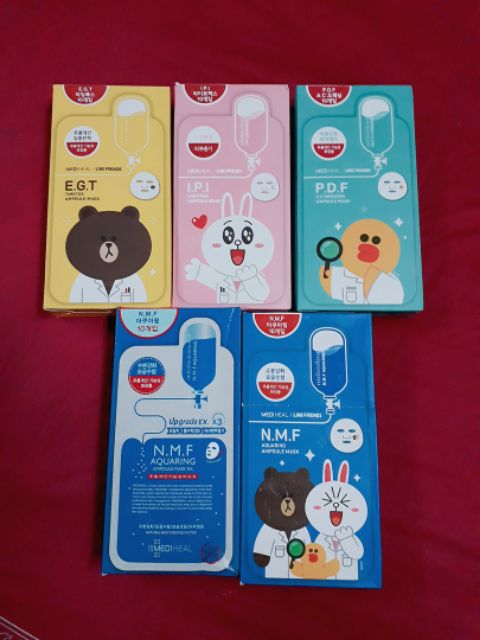 Mặt nạ giấy Mediheal Line friends