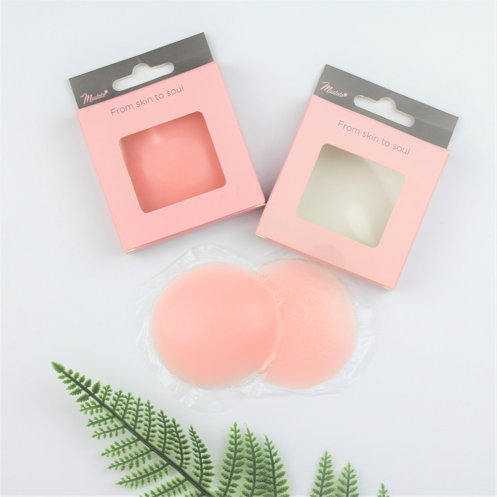 Miếng Dán Ngực Nhũ Hoa (Đầu Ti) Silicon (Mustoto PK02) (1 cặp)