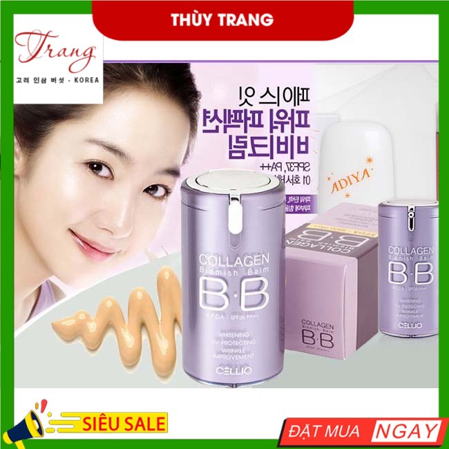 Phấn nền BB collagen Hàn Quốc