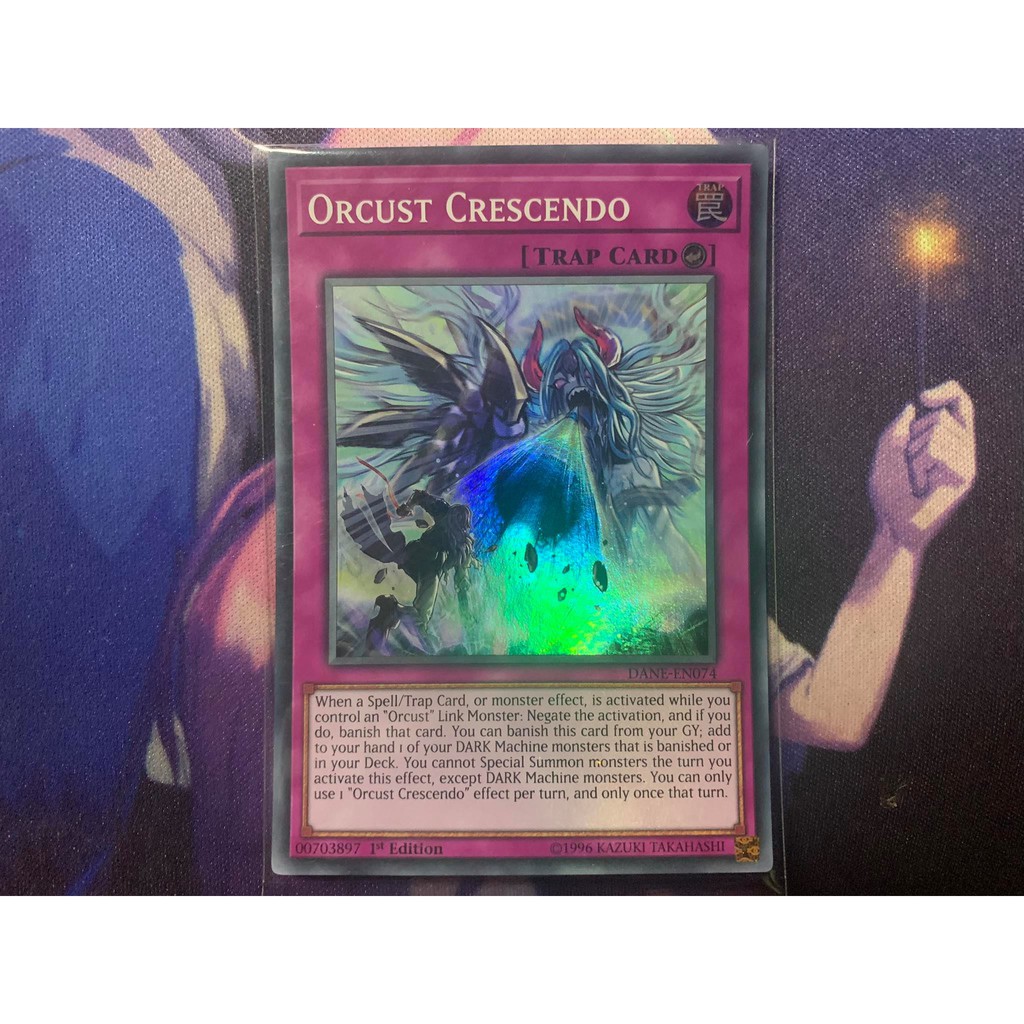 Thẻ Bài Yugioh Chính Hãng Orcust Crescendo - DANE-EN074