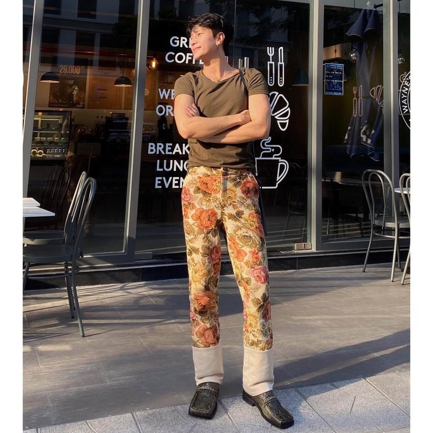 Quần Hoa Nam dài Mael - FLORAL JAS PANT