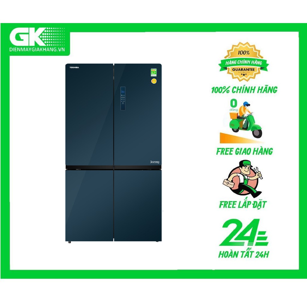 Tủ lạnh Toshiba GR-RF690WE-PGV 622 lít