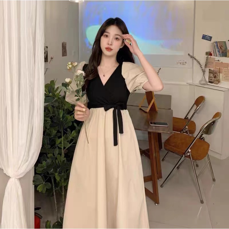 Đầm Thiết Kế Mới Cao Cấp Thời Trang Mùa Hè Theo Phong Cách Pháp Cho Nữ