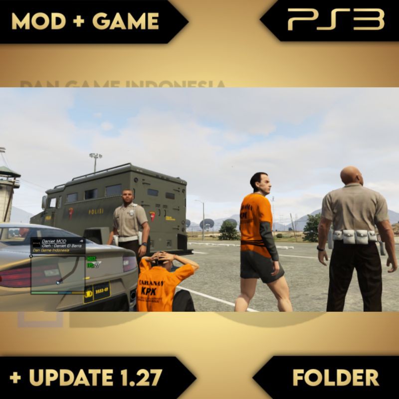 Máy Chơi Game Gta V + Mods Indonesia Ps3