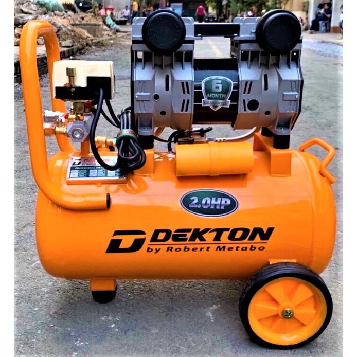 Máy Nén Khí Không Có Dầu Dekton DK-3930 Máy Hơi 30L- 2.0HP