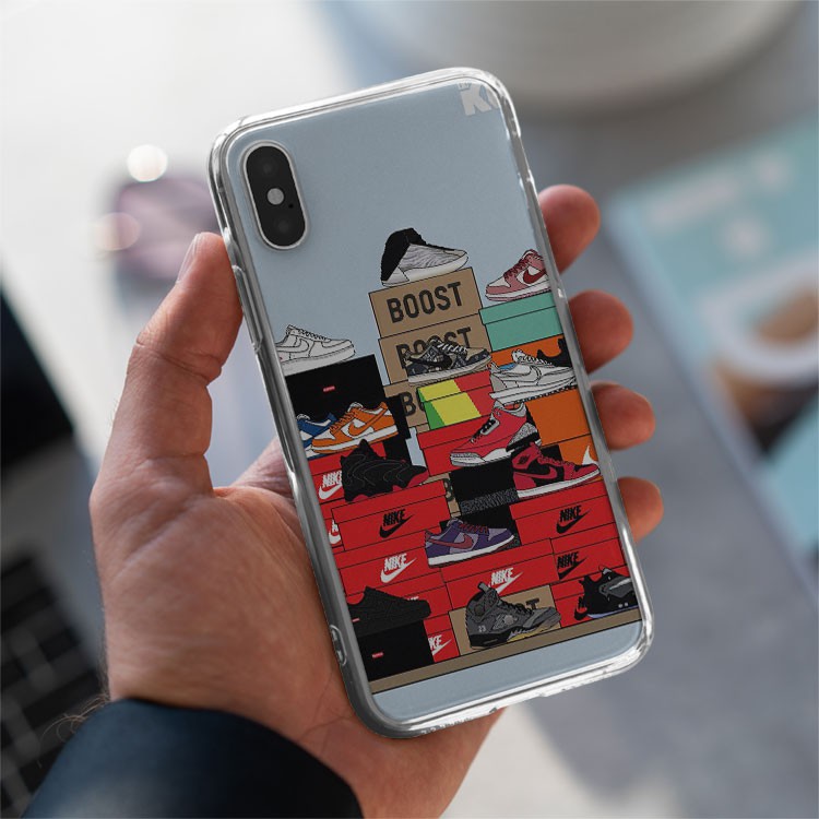 Ốp trong họa tiết nike art Đẹp Lung Linh Iphone 7/8/8Plus/X/Xs/Xs Max/11/11 Promax/12/12 Promax NIKPOD00215