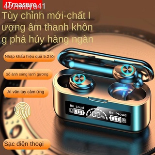 [ 𝐇𝐎𝐓 𝐃𝐄𝐀𝐋]◆☽Tai nghe Bluetooth không dây 5.2 nhét trong mini hai gắn trên đầu thể thao vivoOPPO Huawei Apple Uni