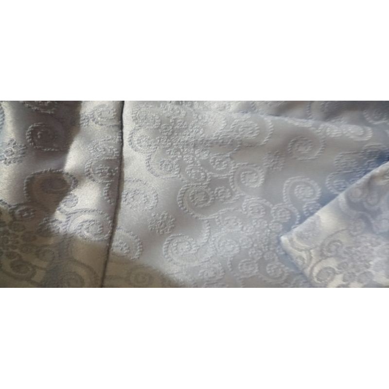Thanh lý đầm gấm 20 Again xanh nhạt Size M