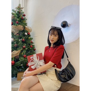 Áo len cộc trơn