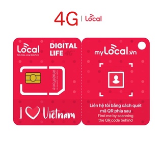 Sịm 4g Local - 3Gb Ngày