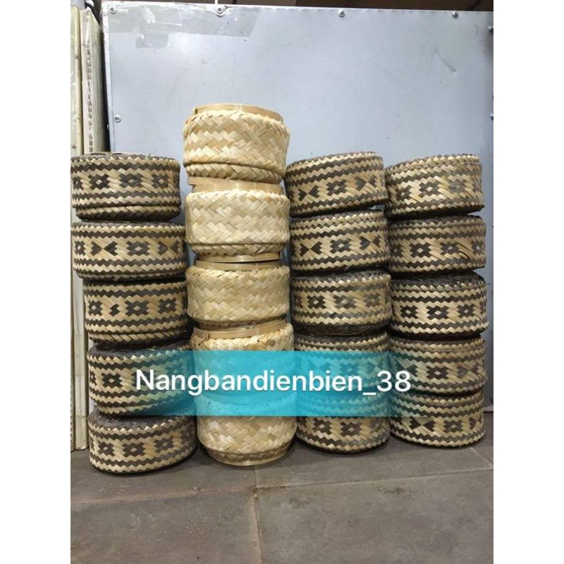 🌿 ếp xôi - ếp khẩu người Thái(hoa văn/trắng)🌿